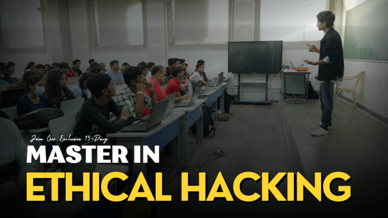 15-Days Master in Ethical Hacking with RA Intensive Pg